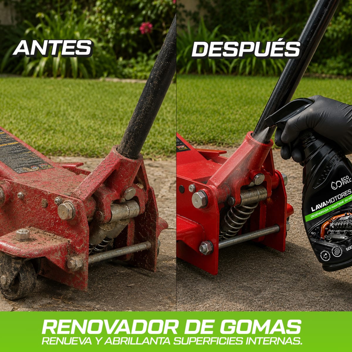 DÚO LIMPIADOR DE TAPICES + LAVAMOTORES4
