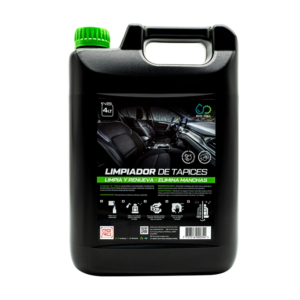 LIMPIADOR DE TAPICES 4L 3X22