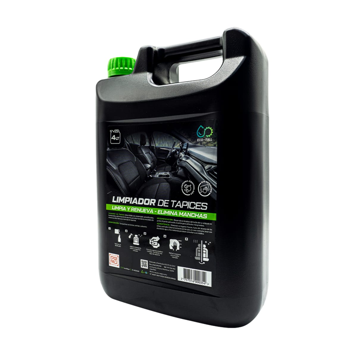 LIMPIADOR DE TAPICES 4L 3X24