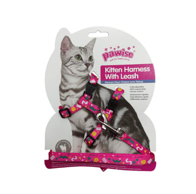 Pawise arnés para gato con traílla