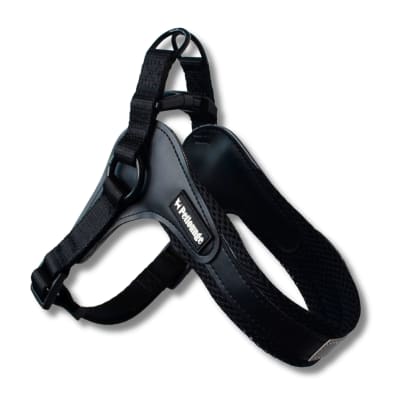 Petlounge Arnés Easy Glam negro para perros