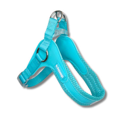 Petlounge Arnés Easy Glam turquesa para perros