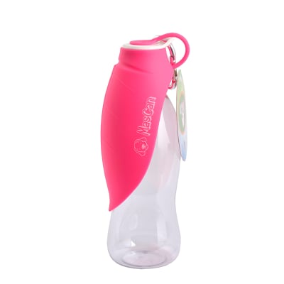 Bebedero Portátil Hoja Fucsia