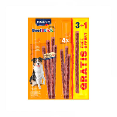 Vitakraft Beef Stick de Carne PROMO 3+1 GRATIS