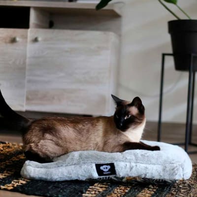 Cama tipo mat anti-estrés reversible lavable