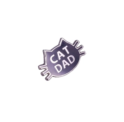 Pin esmaltado diseño de Cat dad