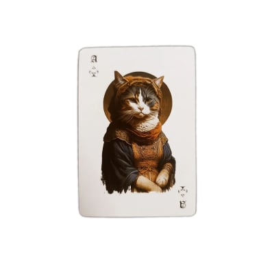 Juego de cartas con diseño de gatos ilustrados Light