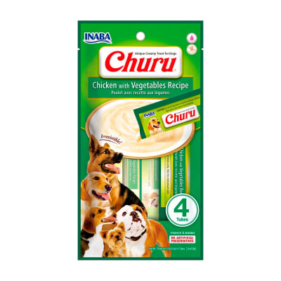 Churu Receta Pollo con Vegetales para perro