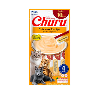 Churu gato senior 10+ sabor pollo