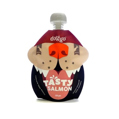 Doggo Compota Tasty sabor salmón 120 gr