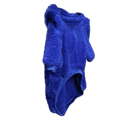 Corderito con gorro para mascota color azul rey de Dylan's Design