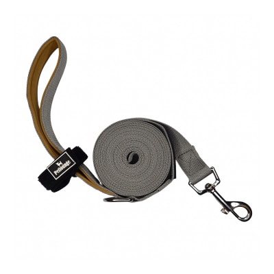Petlounge Correa Larga Gris