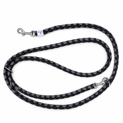 Mascan Correa Ramal Trenzado Negro Talla M