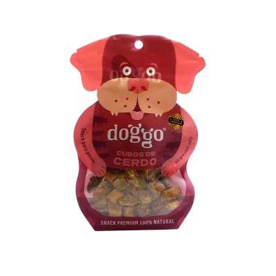 Doggo snack para perros Bocado cubos de cerdo 90 grs