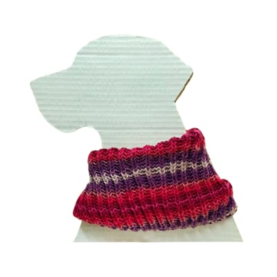 Cuello de Lana para perro Berries Sandía Tejidos