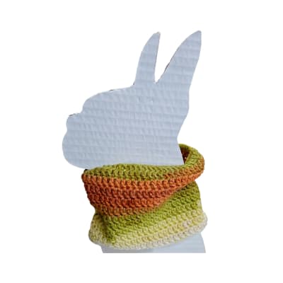Cuello de Lana para perro Otoño dorado Sandía Tejidos