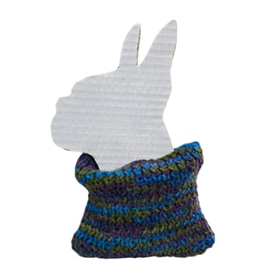 Cuello de Lana para perro Winter Sandía Tejidos