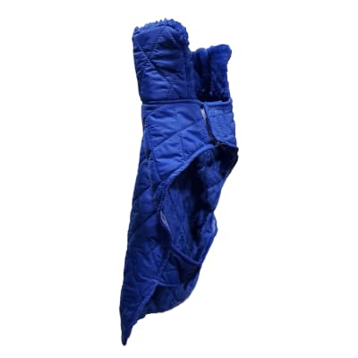 DD Parka azul rey para perros