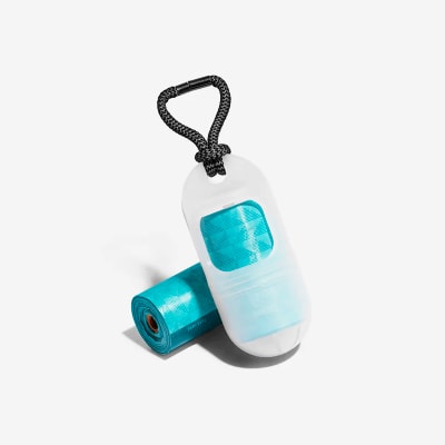 Poop Bag Dispensador Transparente con 1 Rollo