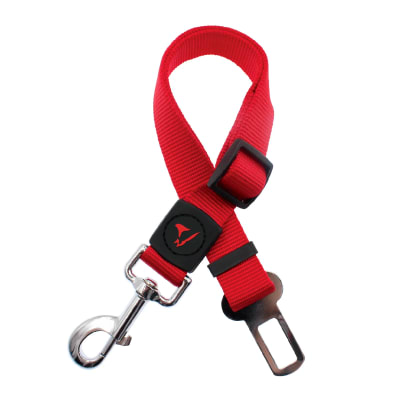 Doco Cinturón de seguridad para el auto color rojo