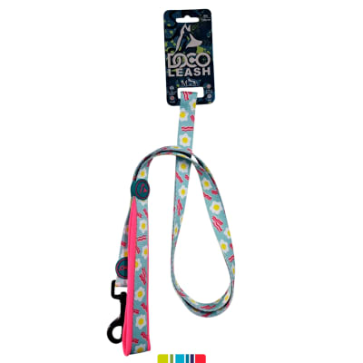 Doco correa para perro diseño Bacon Talla M