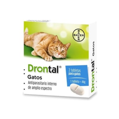 Drontal Cats desparasitante hasta 4 kg*