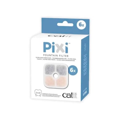 Catit Pixi Filtros Fuente Bebedero 6 unidades
