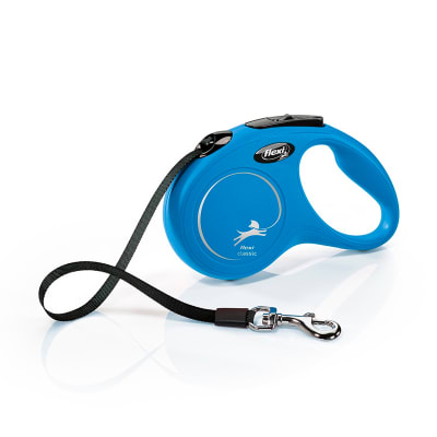 Correa Flexi Classic azul de cinta retráctil