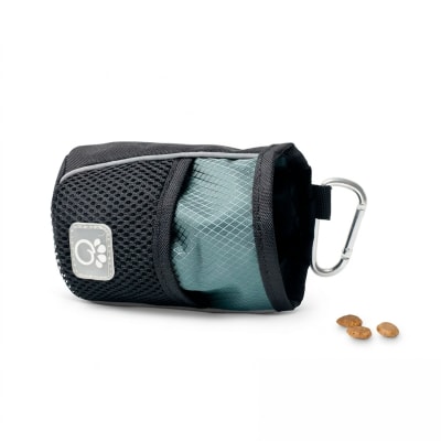 GFPET Bolsa porta premios y snacks perros gris