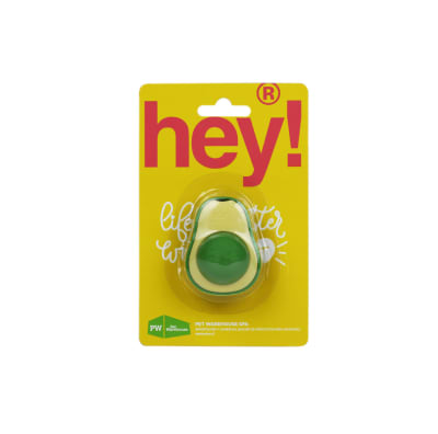 Juguete con Catnip hey! bola giratoria con diseño de palta