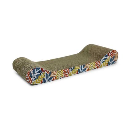 Rascador para gatos Hey! con diseño de flores