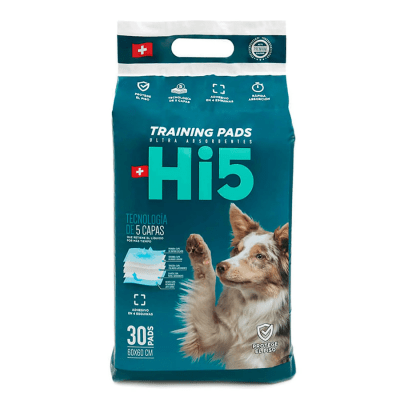 Sabanillas de entrenamiento Hi5 60x60 con carbón activado