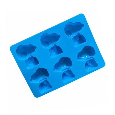 Molde de silicona con forma de Snoopy