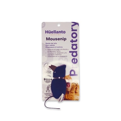 Hüellanto Juguete para gatos MouseNip con catnip