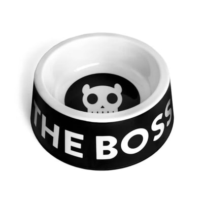 ZeeDog Bowl ¨I´m the boss¨ plato para mascotas