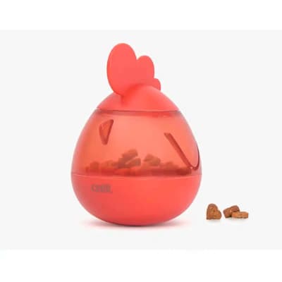 Catit Pixi juguete dispensador de premios con forma de gallito