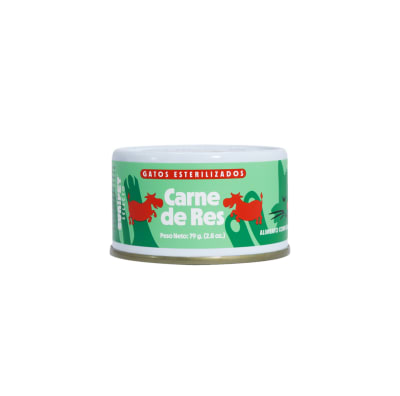 SuniSelecto esterilizado con carne de res para gatos de Sunipet