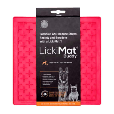LickiMat Buddy Pink para perros