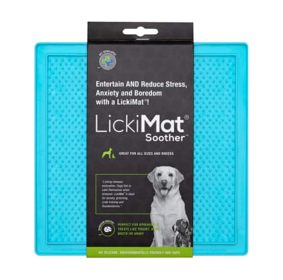 LickiMat Soother Turquoise para perros Turquesa