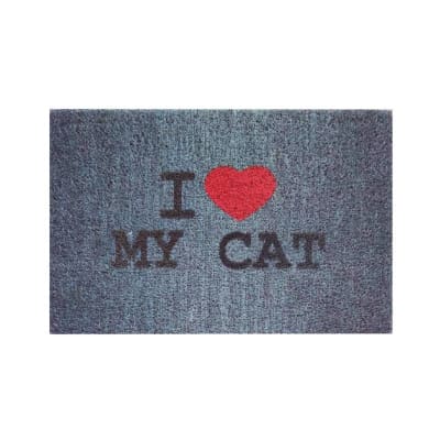 Limpiapiés Comfort Pets I Love My Cat 40x60cm