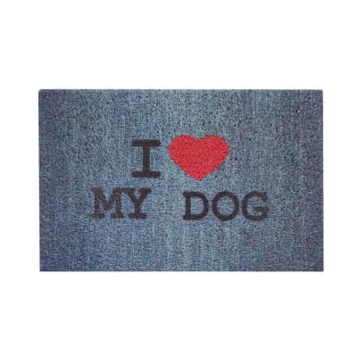 Limpiapiés Comfort Pets I Love My Dog 40x60cm