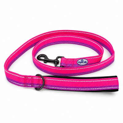 Mascan Correa deportiva fucsia con morado de 150 cm de largo