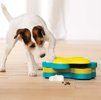 Juguete interactivo para perro Puzzle Tornado Nivel 2 de Nina Ottosson