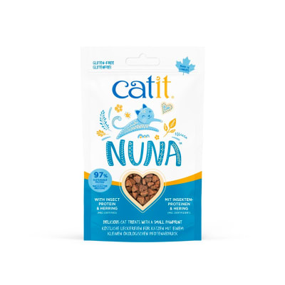 Catit Nuna snack con proteína de arenque e insecto 60 gr