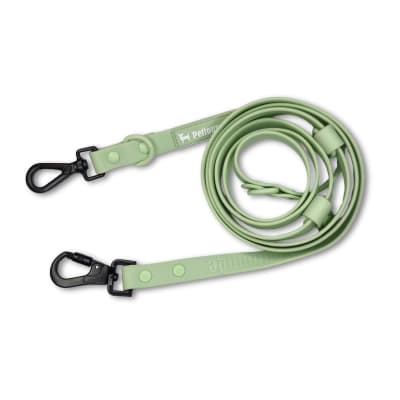 Petlounge Correa manos libres de color verde