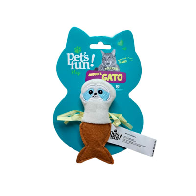 Pet's Fun Juguete para gato con catnip perezoso