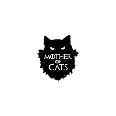 Pin esmaltado diseño gato mother of cats