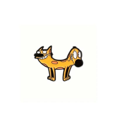 Pin esmaltado diseño de Catdog riendo