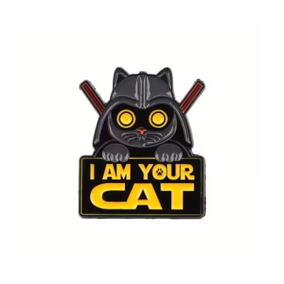 Pin esmaltado con diseño de Im Your Cat