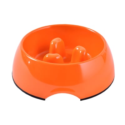 Mascan Plato Anti-Ahogo Naranja